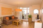 Wohnzimmer - FW37:Balkon,Meerblick,Sauna,Schwimmbad - Top-Hundeurlaub