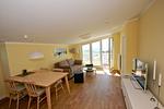 Wohnzimmer - FW60:Balkon,Meerblick,Sauna,Schwimmbad - Top-Hundeurlaub