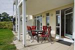 Terrasse - FeWo11: Terrasse, Sauna, Schwimmbad - Top-Hundeurlaub