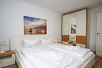 Schlafzimmer - FeWo11: Terrasse, Sauna, Schwimmbad - Top-Hundeurlaub