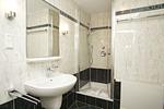 Badezimmer - FeWo11: Terrasse, Sauna, Schwimmbad - Top-Hundeurlaub