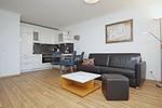 Wohnzimmer - FeWo11: Terrasse, Sauna, Schwimmbad - Top-Hundeurlaub
