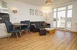 Wohnzimmer - FW14:Balkon,Meerblick,Sauna,Schwimmbad - Top-Hundeurlaub