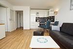 Wohnzimmer - FW14:Balkon,Meerblick,Sauna,Schwimmbad - Top-Hundeurlaub