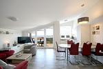 Wohnzimmer - FW66:Balkon,Meerblick,Sauna,Schwimmbad - Top-Hundeurlaub