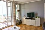 Wohnzimmer - FW22:Balkon,Meerblick,Sauna,Schwimmbad - Top-Hundeurlaub