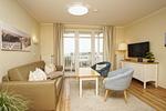 Wohnzimmer - FW38:Balkon,Meerblick,Sauna,Schwimmbad - Top-Hundeurlaub