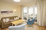Wohnzimmer - FW38:Balkon,Meerblick,Sauna,Schwimmbad - Top-Hundeurlaub