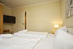 Schlafzimmer - FW38:Balkon,Meerblick,Sauna,Schwimmbad - Top-Hundeurlaub
