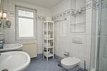 Badezimmer - FW38:Balkon,Meerblick,Sauna,Schwimmbad - Top-Hundeurlaub