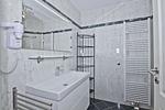 Badezimmer - FW33:Balkon,Meerblick,Sauna,Schwimmbad - Top-Hundeurlaub