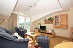 Wohnzimmer - FW27:Balkon,Meerblick,Sauna,Schwimmbad - Top-Hundeurlaub