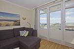 Wohnzimmer - FW24:Balkon,Meerblick,Sauna,Schwimmbad - Top-Hundeurlaub