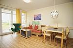 Wohnzimmer - FeWo19: Terrasse, Sauna, Schwimmbad - Top-Hundeurlaub