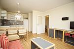 Wohnzimmer - FeWo19: Terrasse, Sauna, Schwimmbad - Top-Hundeurlaub