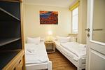 Schlafzimmer - FeWo19: Terrasse, Sauna, Schwimmbad - Top-Hundeurlaub
