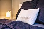 Schlafzimmer - FeWo12: Terrasse, Sauna, Schwimmbad - Top-Hundeurlaub