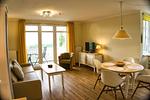 Wohnzimmer - FW23:Balkon,Meerblick,Sauna,Schwimmbad - Top-Hundeurlaub