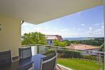 Balkon - FW65:Balkon,Meerblick,Sauna,Schwimmbad - Top-Hundeurlaub