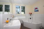 Badezimmer - FW65:Balkon,Meerblick,Sauna,Schwimmbad - Top-Hundeurlaub