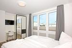 Schlafzimmer - FW64:Balkon,Meerblick,Sauna,Schwimmbad - Top-Hundeurlaub
