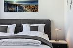 Schlafzimmer - FW70:Balkon,Meerblick,Sauna,Schwimmbad - Top-Hundeurlaub