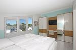 Schlafzimmer - FW67:Balkon,Meerblick,Schwimmbad(H-1113) - Top-Hundeurlaub
