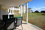 Terrasse - FeWo31: Terrasse, Sauna, Schwimmbad - Top-Hundeurlaub