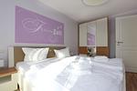 Schlafzimmer - FeWo31: Terrasse, Sauna, Schwimmbad - Top-Hundeurlaub