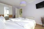 Schlafzimmer - FeWo31: Terrasse, Sauna, Schwimmbad - Top-Hundeurlaub