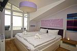 Schlafzimmer - FW40:Balkon,Meerblick,Sauna,Schwimmbad - Top-Hundeurlaub