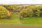 Vogelperspektive - FeWo: Terrasse, Gartennutzung - Top-Hundeurlaub