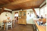 Küche / Küchenzeile - FeWo: Terrasse, Gartennutzung - Top-Hundeurlaub