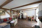 Wohnzimmer - FeWo: Terrasse, Gartennutzung - Top-Hundeurlaub