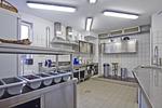 Küche / Küchenzeile - Haus: Terrasse, für Gruppen bis zu 16 Personen geeignet - Top-Hundeurlaub