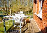 Terrasse - Haus am Park 1 Teestuuv - Top-Hundeurlaub