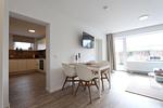 Wohnzimmer - Kirchweg 9a Meerzeit EG - Top-Hundeurlaub