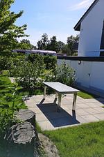 Gartenblick - Kirchweg 9a Meerzeit OG links - Top-Hundeurlaub