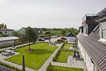 Gartenblick - FeWo 02 MEERsand: Terrasse - Top-Hundeurlaub