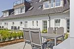 Terrasse - FeWo 03 MEERbodden: Terrasse,Sauna,Schwimmbad - Top-Hundeurlaub