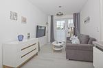 Wohnzimmer - FeWo 03 MEERbodden: Terrasse,Sauna,Schwimmbad - Top-Hundeurlaub