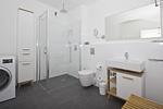 Badezimmer - FeWo 03 MEERbodden: Terrasse,Sauna,Schwimmbad - Top-Hundeurlaub