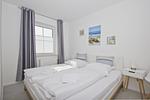 Schlafzimmer - FeWo 06 MEERküste: Terrasse - Top-Hundeurlaub
