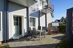Terrasse - FeWo 07 MEERstille: Terrasse - Top-Hundeurlaub