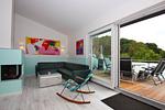 Wohnzimmer - Palstek: Strand,Sauna,Balkon,Meerblick - Top-Hundeurlaub