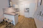 Küche / Küchenzeile - Appartement 03 - Top-Hundeurlaub