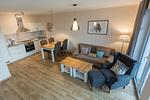 Wohnzimmer - Appartement 05 - Top-Hundeurlaub