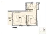 Grundriss - Appartement 02 - Top-Hundeurlaub