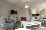 Wohnzimmer - Appartement 03 - Top-Hundeurlaub