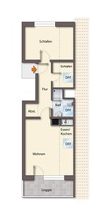 Grundriss - Regina - Top-Hundeurlaub